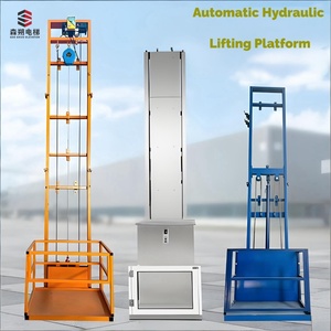 Senshuo SS-2512810 Super hoogwaardige 1000kg hydraulische vrachtlift, AC-aangedreven, railbasis, 8-10m magazijnlift, draadloze afstandsbediening - Product Image 2