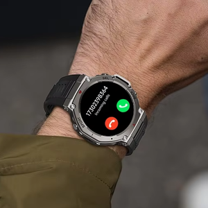 Smartwatch con Chiamate BT, <span class=keywords><strong>Fitness</strong></span> Tracker, GPS, Monitoraggio Frequenza Cardiaca, Impermeabile 5ATM <span class=keywords><strong>per</strong></span> <span class=keywords><strong>Nuoto</strong></span> - Product Image 1
