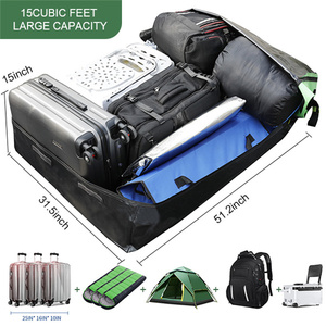 15 Cubic Feet High Quality Durable Waterproof Folding <strong>Car</strong> <strong>Roof</strong> Top <strong>Bag</strong> <strong>for</strong> Traveling With Large Capacity - Product Image 3