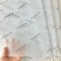 Papier de soie personnalisé avec logo pour l'emballage de vêtements et de cadeaux