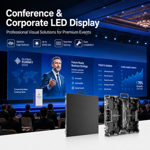 Tablero de fondo de publicidad de pantalla LED de película para exteriores grande 500x500 IP65 paneles de pared de video para eventos con SDK para tienda minorista - Product Image 2