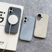 Nouvelle Coque Magnétique Antichoc en Fibre de Carbone Chaude avec Chargement Sans Fil pour iPhone 17 16 15 14 13 Pro Max