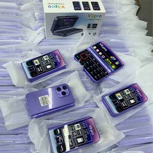 Nuevo Teléfono Móvil V8 Pro con Doble Pantalla Plegable de 1.8 Pulgadas, Función Flip, 2G, para Personas Mayores, Idiomas Extranjeros, Botones Grandes - Product Image 2