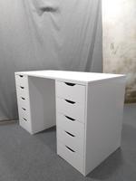 Console Phoenix Home Mobilier de maquillage en bois de style moderne Table console pour salon
