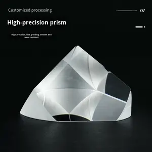 Lente De Prisma De Quartzo Óptico De Alta Precisão Instrumento De Precisão Macro Material BK7 com Prismas Tipo Cone - Product Image 2