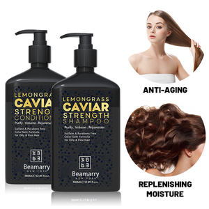 Shampooing capillaire professionnel pour usage quotidien en salon, à la citronnelle et au caviar, pour <span class=keywords><strong>cheveux</strong></span> gras et <span class=keywords><strong>fins</strong></span> - Product Image 4