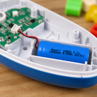 Batterie LiFePO4 à semi-conducteurs HWE 3.7V 1500mAh 18650 avec CE/RoHS/UN38.3/MSDS pour serrure de porte intelligente, éclairage solaire de jardin, lampe de poche