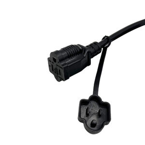 重型 12/3 户外延长线 3 英尺 49 英尺（15 米）多插座 15A 125V SJTW 铜 PVC 美国标准，适用于工业设备 - Product Image 3