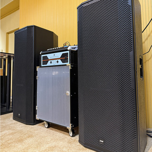 Trung Quốc chất lượng cao PRO kép 15 inch loa siêu trầm inch công suất cao sân khấu chuyên nghiệp hệ thống âm thanh dòng mảng Loa - Product Image 4