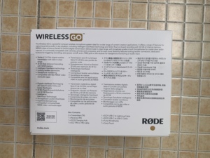 <span class=keywords><strong>Rode</strong></span> Wireless <span class=keywords><strong>Go</strong></span> Serie IV de Última Generación, Transmisión Digital de 2.4 GHz, Encriptación de 128 bits, Claridad Cristalina, 260 m (línea de visión) - Product Image 3
