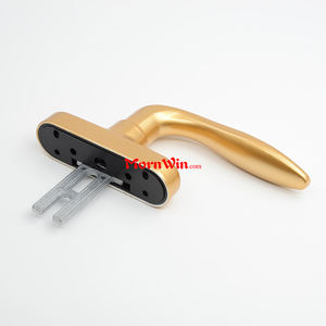 Poignée en aluminium réglable d'accessoires de quincaillerie de fenêtre <span class=keywords><strong>coulissante</strong></span> sur des rosaces carrées - Product Image 6