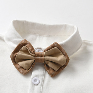 Nouvelle Arrivée Costume de Cérémonie Garçon Style Gentleman pour Mariage et Cérémonie, Ensemble 3 Pièces : Blouse à Manches Longues, <span class=keywords><strong>Gilet</strong></span> et Pantalon - Product Image 3