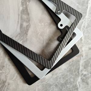 Marco de Matrícula de Aleación de Aluminio para Automóviles en Japón, Soporte de Matrícula Antirrobo, Marco de Protección - Product Image 3