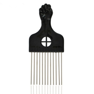 Commercio all'ingrosso capelli africani Twist spugna <span class=keywords><strong>Set</strong></span> due lato arricciatura spugna per uomini neri Hip Hop maglia pettine - Product Image 6
