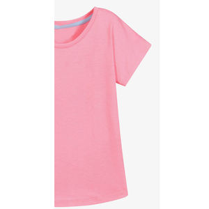 T-shirt à manches courtes col rond pour femme, style streetwear, respirant, écologique, en coton biologique molletonné, 280g - Product Image 5