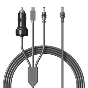 3in1 for Mini DC Power Cable Jack Power <b>Extension</b> Cable 18AWG Compatible with Mini Car DC <b>USB</b> C to DC Cable - Product Image 1