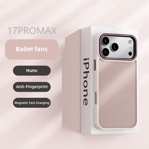 เคสโทรศัพท์มือถือกันน้ำและกันกระแทก สีพื้น ผลิตจากวัสดุ TPU+PC ให้สัมผัสแบบผิวด้าน เหมาะสำหรับ iPhone17,16 - Product Image 6