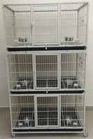 Nouvelles cages d'élevage de pigeons en fer empilables, écologiques, vente en gros