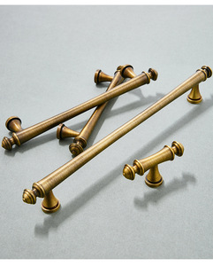 Hot Bán Brass Dài Ngăn Kéo Kéo Xử Lý Có Thể Điều Chỉnh Thiết Kế Mới Núm Kéo Cho Nhà Bếp Phòng Ngủ Phòng Khách Tủ Quần Áo Tủ - Product Image 6