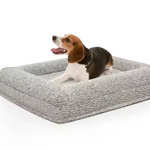 Verkaufsschlager 2024 Waschbares Orthopädisches Hundebett Extra Großes Luxus-Bouclé-Hundebett Abnehmbares Haustier-Zubehör - Product Image 1