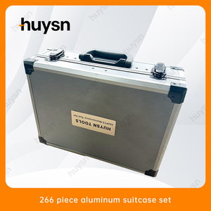 266 parça OEM taşınabilir araç seti sert çanta el kumandalı karbon çelik araçları ev araba tamir aracı kutusu - Product Image 5