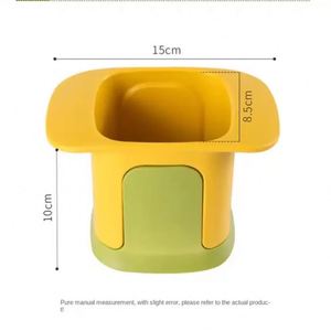 Picador Manual de Verduras 2 en 1 en Oferta, Rebanador y Picador de Acero Inoxidable para Cocina - Product Image 5