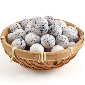 50 Piezas de Huevos de Codorniz Pequeños de Espuma, Modelo de Huevo Falso, Micromodelo para Decoración Navideña de Hoteles y Restaurantes, Accesorios de Simulación - Product Image 6