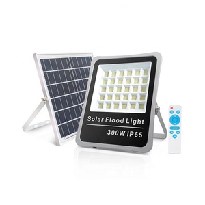 Lampadaire solaire LED tout-en-un 300W IP65 avec aluminium moulé sous pression pour jardin et éclairage, éclairage de 48 heures - Product Image 1