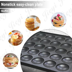 Macchina Elettrica Commerciale per Mini Pancake da 1700W con 50 Fori, in Acciaio Inox Antiaderente, per Dorayaki, Ideale per Caffetterie, Snack Bar e Pasticcerie - Product Image 4