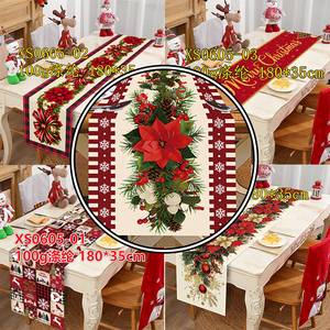 Runner da Tavola Natalizio 2026, Decorazioni Natalizie per Casa, Tovaglia Navidad Noel Kerst, Regali di Natale e Capodanno 2026 - Product Image 1