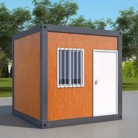 Petite cabane portable bon marché à construction rapide capsule de petite maison préfabriquée modulaire de 10 pieds