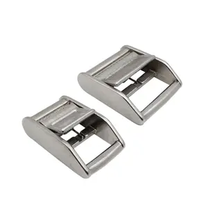 1Inch 1.5inch 25MM 38MM 304 / 316 Stainless Steel Cam Lock Buckle For Lashing Strap