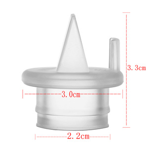 Capuchons de valve en bec de canard pour tire-lait, accessoires de cylindres, couvercle transparent sans BPA pour tire-lait électriques - Product Image 4