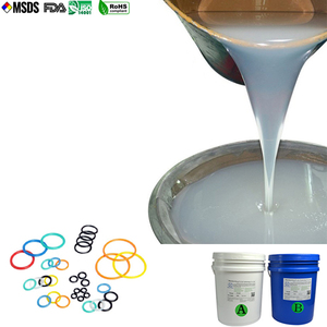 Gel de silicone liquide de saignement d'huile de bonne propriété autolubrifiante pour la fabrication de V-anneaux de silicone - Product Image 3