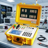 Testeur de capacité de transformateur portable ZKB506A, instrument de mesure de charge intelligent haute précision pour les systèmes électriques