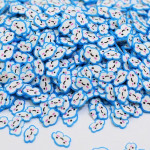 Tranches de pâte polymère en forme de vache de dessin animé artificielles de 5 mm/10 mm, décorations en argile souple pour <span class=keywords><strong>slime</strong></span>, accessoires pour nail art, objets de collection - Product Image 4
