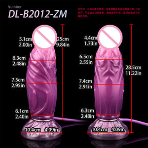 Consolador inflable expandible ELKKOST juguete de fantasía de silicona suave para juego anal/vaginal, OEM y pedidos a granel Bienvenidos - Product Image 6