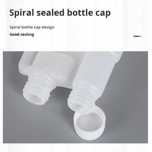 Bouteilles de dosage liquide en PEHD vides de grande capacité, 120 ml, 500 ml, 1000 ml, à double col, pour produits chimiques, avec double compartiment - Product Image 4