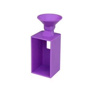 XIXI Herramienta Combinada de Pintura de Diamantes con Forma Irregular de Acrílico, Disco Giratorio Tipo Embudo y Herramienta de Perforación de Agujeros, para Bricolaje y Tamiz Invertido - Product Image 5