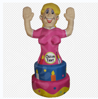 Poupées gonflables de fête de nouvelle conception bon prix ballon gonflable de gâteau Holland Sarah