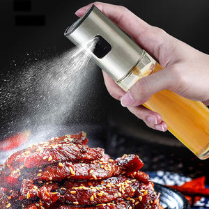 Prensa <span class=keywords><strong>de</strong></span> cocina personalizada tipo <span class=keywords><strong>barbacoa</strong></span> botella <span class=keywords><strong>de</strong></span> spray <span class=keywords><strong>de</strong></span> <span class=keywords><strong>aceite</strong></span> 100mL botellas <span class=keywords><strong>de</strong></span> vidrio transparente <span class=keywords><strong>de</strong></span> cocina para <span class=keywords><strong>aceite</strong></span> <span class=keywords><strong>de</strong></span> oliva - Product Image 5