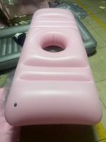 Lit gonflable moderne en PVC pour femmes enceintes Matelas pneumatique portable avec artefact d'agrandissement des fesses auto-graisseuses Design plat