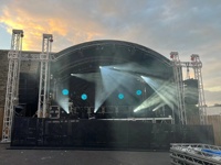 Precio de fábrica Evento Truss Stand portátil escenario podio Concierto al aire libre Escenario line array peaker Iluminación Truss System para la venta