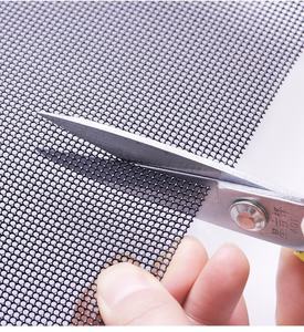 Malla de alambre a prueba de balas de diamante de acero inoxidable, 1Mm, 0,8 Mm, anticuchilla - Product Image 1