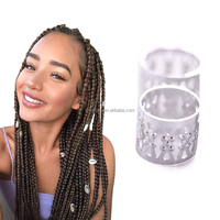 Anelli per trecce all'ingrosso, gioielli per dreadlock, perline per capelli, accessori per trecce, fermagli, anelli, spirali e locs