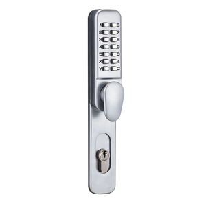 Tiêu chuẩn mật khẩu kiểm soát truy cập hệ thống cơ khí hẹp Stile kỹ thuật số đòn bẩy khóa cửa, khung hẹp khóa kỹ thuật số - Product Image 3