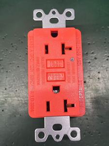 Tiêu chuẩn Mỹ gfci TR WR 20amp 125V Duplex receptacle, tự kiểm tra, ổ cắm điện ổ cắm, <span class=keywords><strong>ETL</strong></span> cấp giấy chứng nhận - Product Image 6