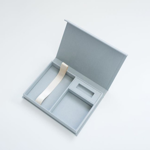Custom Competitive Price Wedding Gift Card Packaging Box Luxury Card Board Magnetic Gift <b>Boxes</b> Kraft Carton Box With Ribbon - Product Image 2