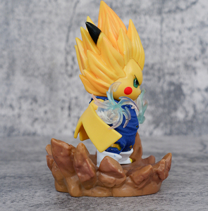 Figuras de Acción de Anime de <span class=keywords><strong>Dragon</strong></span> <span class=keywords><strong>Ball</strong></span> <span class=keywords><strong>Z</strong></span> Vegeta Cos Pikachu Poke-mons, Novedad de 2024, Juguete para Decoración de Escritorio - Product Image 5