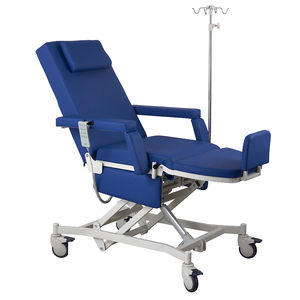 Yeni Hasta Odaklı Tıbbi Bakım Konforlu Yapılandırılabilir Ayarlanabilir Elektrikli Diyaliz Koltuğu Trendelenburg Fonksiyonlu Linak Motorlu - Product Image 2